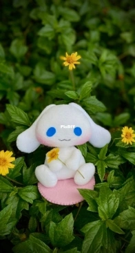 Making felt cinnamoroll