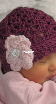Sunset Crochet - Bonnie Potter - Plum Pudding