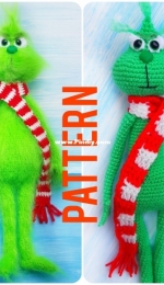 WOW Toys Store - Julia Temchenko - Crochet Grinch