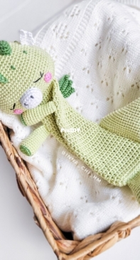 Fairy Toys by Inna Chi - Inna Chi Hm - Inna Chibinova / Chybinova - Dragon Lovey - Dragoncito Mantita de Apego  - English, Spanish