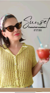 Arterama - Laura - Sunset Shirt - Camisa Sunset  - Spanish