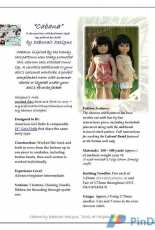 Cabana Doll Cloth by Deb Denair /Debonair Designs