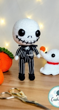 Crocheteando Ami - Melani Romero - Jack and Zero - Jack y Zero - Spanish