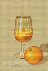 Orange Mood by Asya Dinerstein