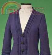 Vermont Fiber Designs-170-Top-Down Cardigan by Sue McCain-Free