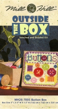 Mill Hill - Outside the Box MH26-7005 Button Box XSD