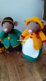 Mice Beth and Oliver