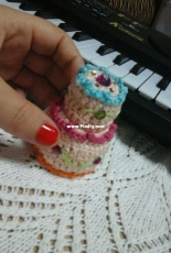my cake keychain