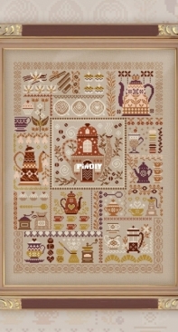 Owlforest Embroidery 0090-KS-E - Coffee Sampler