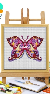 Awesome Pattern Studio - CS563 - Mandala Butterfly XSD