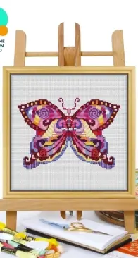 Awesome Pattern Studio - CS563 - Mandala Butterfly XSD