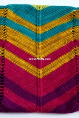Rainbow Road Cowl by Quinn Reverendo-Free