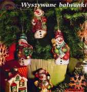3D Snowman Ornaments from Kram z Robótkami 4-5/2007 Special addition. Christmas Holidays