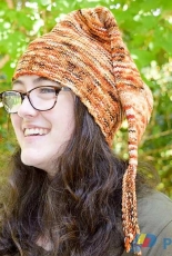 Twisted Stocking Cap by Jennifer Krause-Free