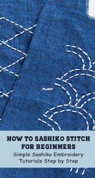 How to Sashiko Stitch for Beginners