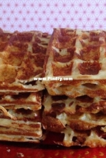 waffle with potato