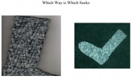 Which Way Is Which Socks by Elise Cohen - Leesyknits - Free