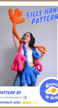 Crochet by Jayne - Crochet by Jayne Art - Jayne Peppers - Silly Hand