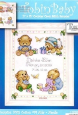 Design Works - Tobin Baby T21711 Baby Bear Sampler XSD