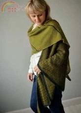 Letes Knits-Hermit Shawl by Justyna Lorkowska
