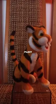 Tiger - needle felting