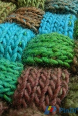Evan Entrelac Scarf by Mimi Kezer -Free