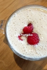 raspberry milkshake