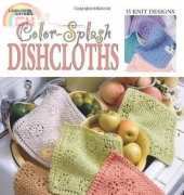 Leisure Arts 3394 Color-Splash Dishcloths by Evelyn Clark