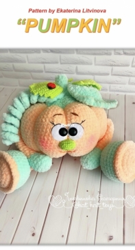 Kat Knit Toys - Ekaterina Litvinova - Pumpkin