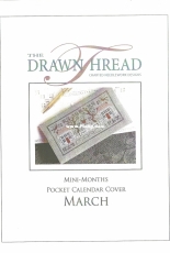 The Drawn Thread - Calendar Cover Mini-Months - March