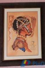 African boy. The design of Lanarte