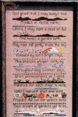 Dragon Dreams DD-35 A Gardeners Prayer - sampler