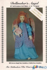 Kezi Original-Dollmakers 20"Angel Soft Sculpture Doll-2004