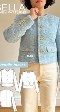 Bella Loves Patterns - Freddie jacket - English
