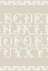 DMC XC0382 Clover Alphabet PCS