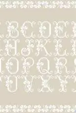 DMC XC0382 Clover Alphabet PCS