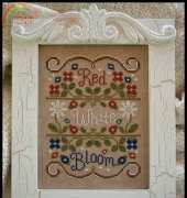 Country Cottage Needleworks CCN 48 - Red, White and Bloom