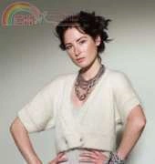Cropped Kimono Shrug by Sarah Hatton - English - Free