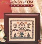 The Needles Work... Stitches Of Old Sampler