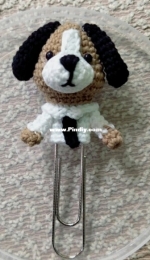 NnnHandmadeStore - Ncaven Thian - Mr Puppy Bookmark