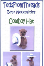 Teds from Threads - Debi McCarthy-Beckett - Bear Necessities Cowboy Hat