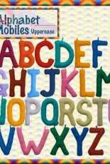An Original Enfys Design- Rainbow Valley- Helen Free-Alphabet Mobiles Uppercase
