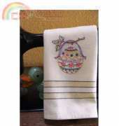Bird Brain - Easter Egg On Branch Tea Towel