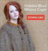 Debbie Bliss-Milano Cape-Free