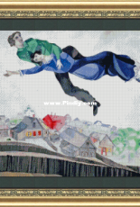 Dina Stitch - Marc Chagall/ Mark Zacharovič Šagal / Moishe Segal- Free