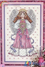 Angel of Love by Joan Elliott from The Cross Stitcher US February 1997