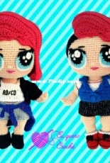 Eu quero croche - Adriana Gori - Lolas clothes - Rocker girl - Portuguese