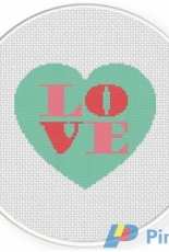Daily Cross Stitch - Love Heart