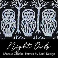 Sixel Designs - Alexis Sixel - Night Owls Mosaic