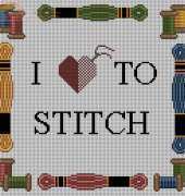 Artecy Cross Stitch - I Love to Stitch
